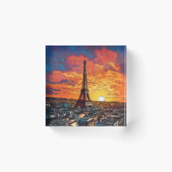 Item preview, Paris, France Vintage Eiffel Tower designed and sold by WILDEVIOLET.