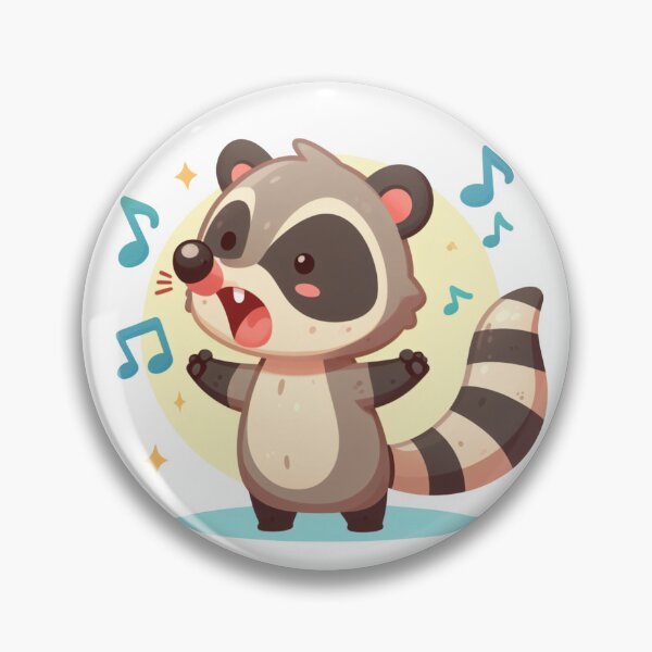 Item preview,  cute coati singing song - raccoon | coati design designed and sold by Inspiro1.