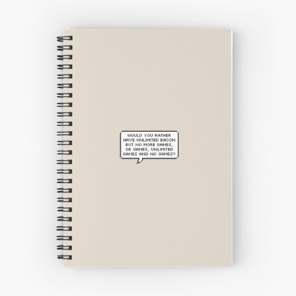 Item preview, unlimited bacon but no more games designed and sold by thefandomfiend.