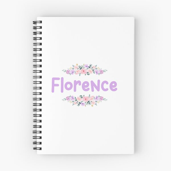 Item preview, Purple Flower Florence Name Label designed and sold by NormadWorld.