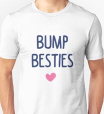 bump besties Shirt Pregnancy Matching Best friends Unisex T-Shirt