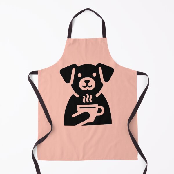 Item preview, Dog Icon Drinking Coffee designed and sold by SnuggleSafari.