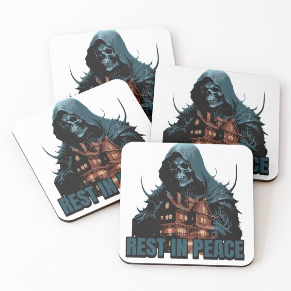 Item preview, Grim Reaper Rest in Peace House designed and sold by CyberWindow.