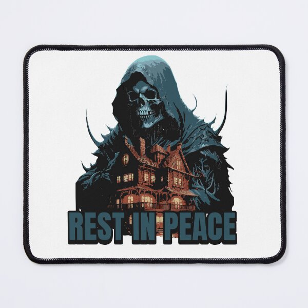 Item preview, Grim Reaper Rest in Peace House designed and sold by CyberWindow.
