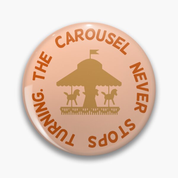 Item preview, the carousel never stops turning  designed and sold by Keeping Art Heavenly.