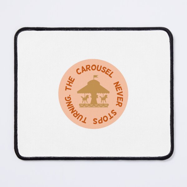 Item preview, the carousel never stops turning designed and sold by Keeping Art Heavenly.