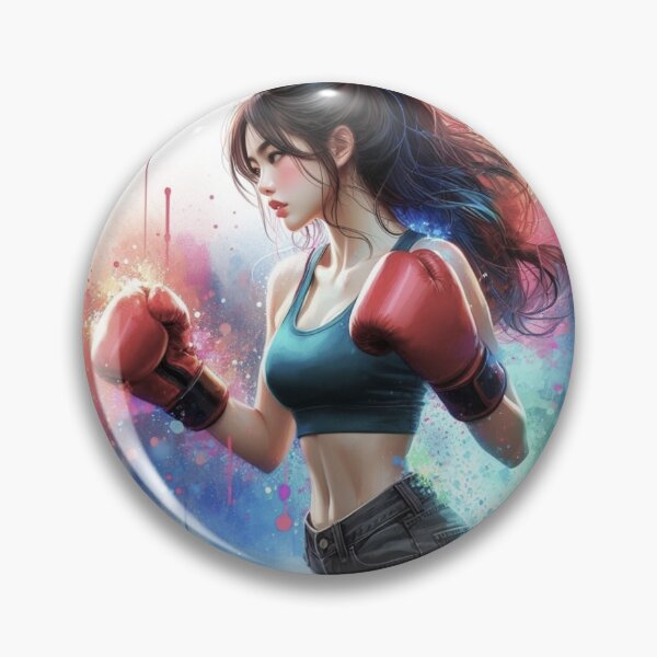 Item preview, Boxing girl. designed and sold by growing-mom.