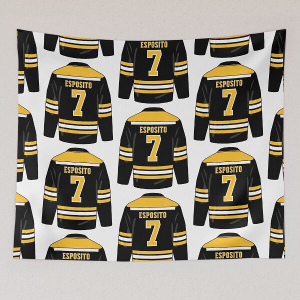 Item preview, Phil Esposito Boston jersey designed and sold by Tarroi.