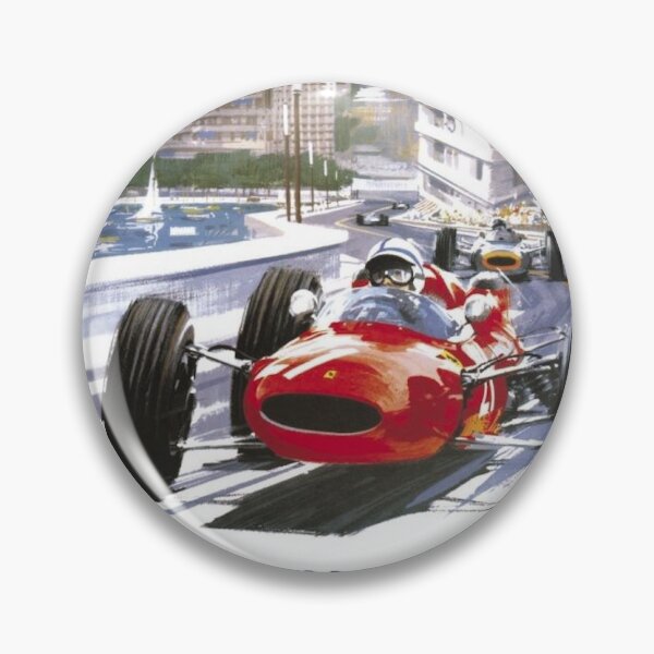 Item preview, Monaco Historique 2016 Poster – Classic F1 Racing Art designed and sold by Road To Track.