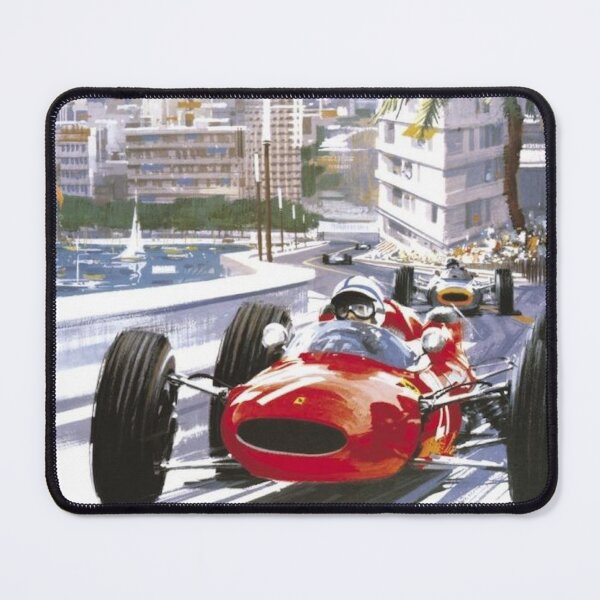 Item preview, Monaco Historique 2016 Poster – Classic F1 Racing Art designed and sold by Road To Track.