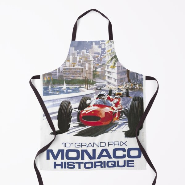 Item preview, Monaco Historique 2016 Poster – Classic F1 Racing Art designed and sold by Road To Track.