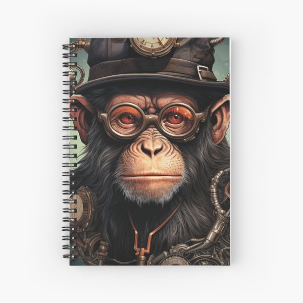 Item preview, Timekeeper Chimp Portrait designed and sold by Animaori.
