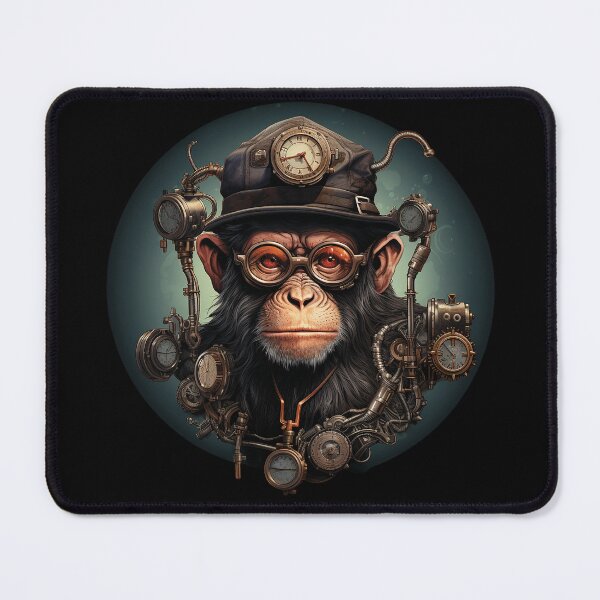 Item preview, Timekeeper Chimp Portrait designed and sold by Animaori.