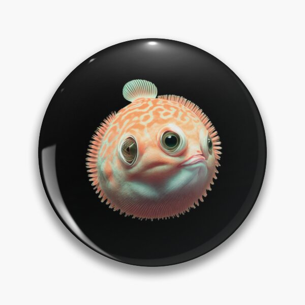 Item preview, Puffer Fish". Orange Puffer Fish designed and sold by Obinne.