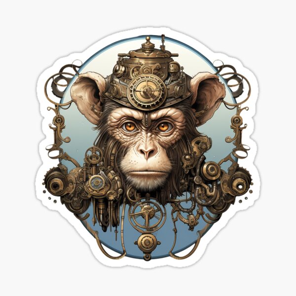 Item preview, Cogitative Primate Artwork designed and sold by Animaori.