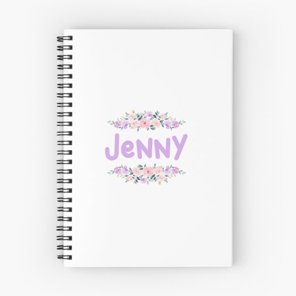 Item preview, Purple Flower Jenny Name Label designed and sold by NormadWorld.