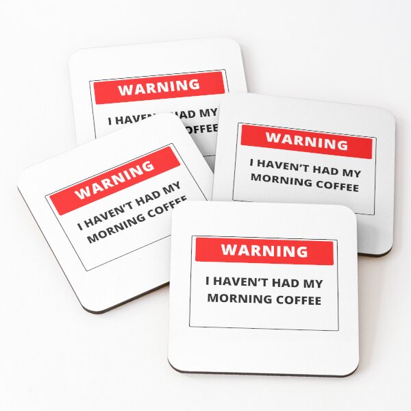 Item preview, Warning I haven't had my morning coffee designed and sold by Amidesigns24.