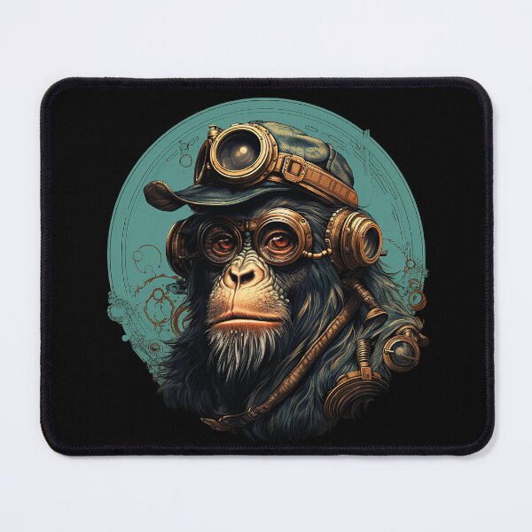 Item preview, Pilot Monkey with Timepiece Gadgets designed and sold by Animaori.