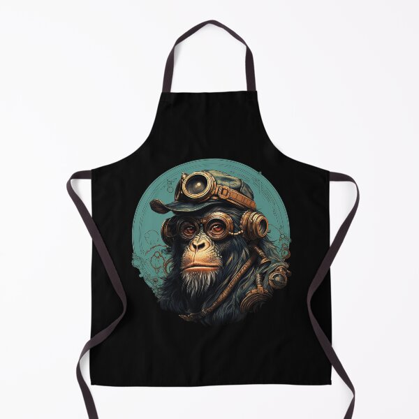 Item preview, Pilot Monkey with Timepiece Gadgets designed and sold by Animaori.