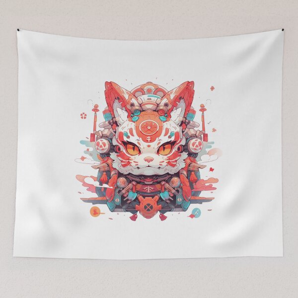 Item preview, LUCKY CAT japannese maneki neko designed and sold by kitidach-create.