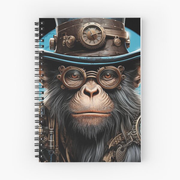 Item preview, Steampunk Navigator Monkey Art designed and sold by Animaori.