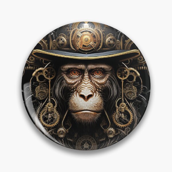 Item preview, Monocle Chimp with Timepiece Array designed and sold by Animaori.