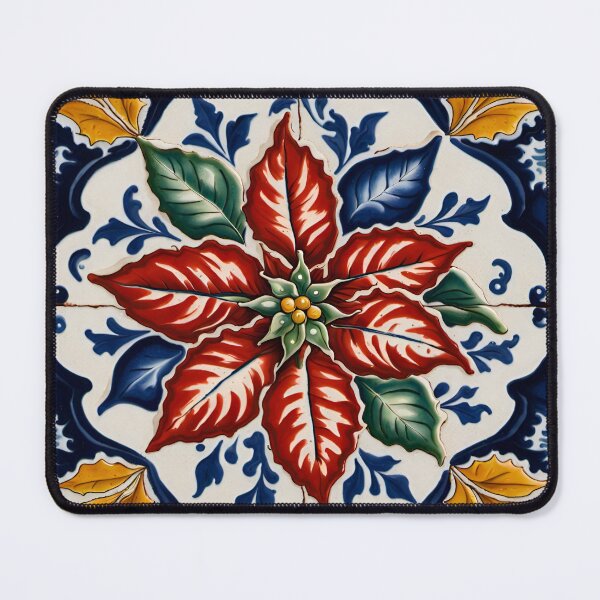Item preview, Poinsettia. Azulejos designed and sold by Hensfield.