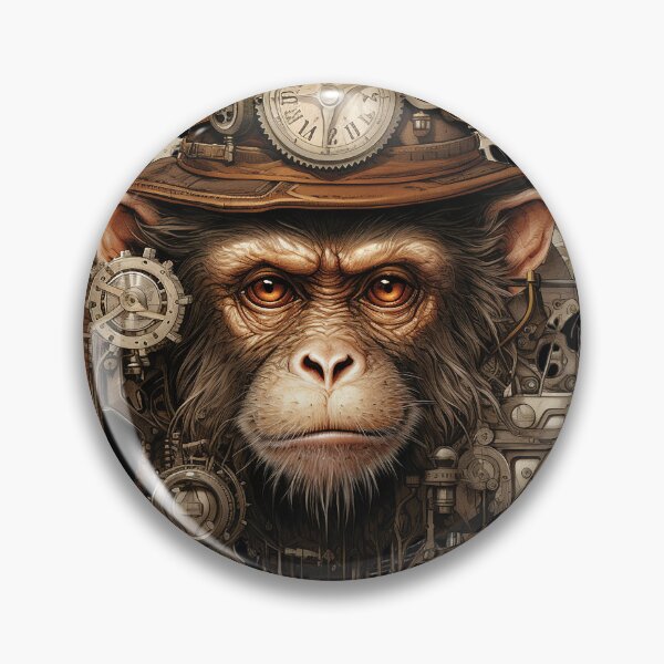 Item preview, Adventurous Steampunk Monkey Exploration designed and sold by Animaori.