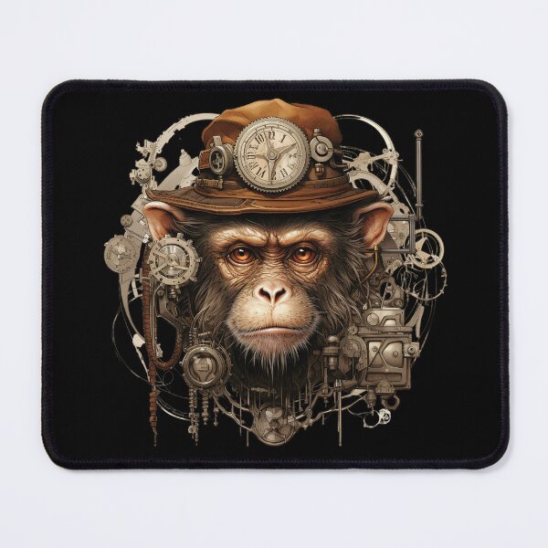 Item preview, Adventurous Steampunk Monkey Exploration designed and sold by Animaori.