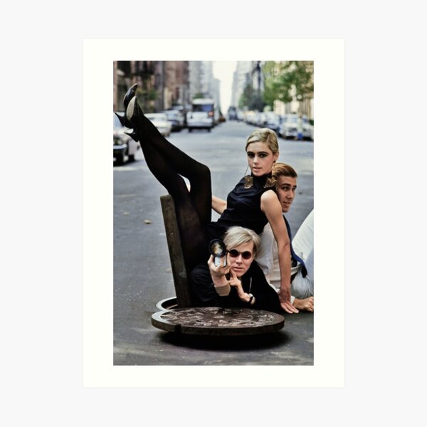 Edie Sedgwick Andy Warhol Photography Fashion Icon Art Print