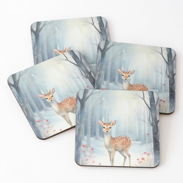 Item preview, Frosty Forest Friends designed and sold by cute-animals99.