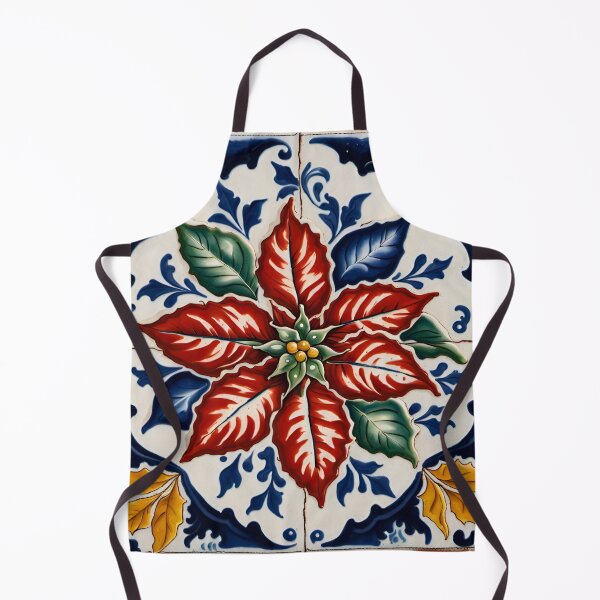 Item preview, Poinsettia. Azulejos designed and sold by Hensfield.