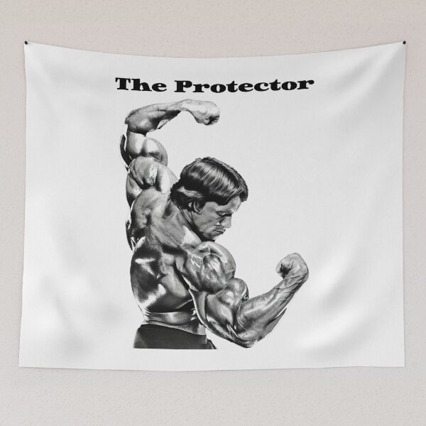 Item preview, The Protector. Arnold Schwarzenegger Fan art. designed and sold by HuzaifaNaveedh.
