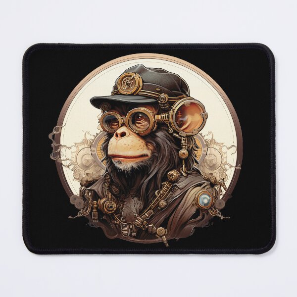 Item preview, Thoughtful Monkey in Clockwork designed and sold by Animaori.