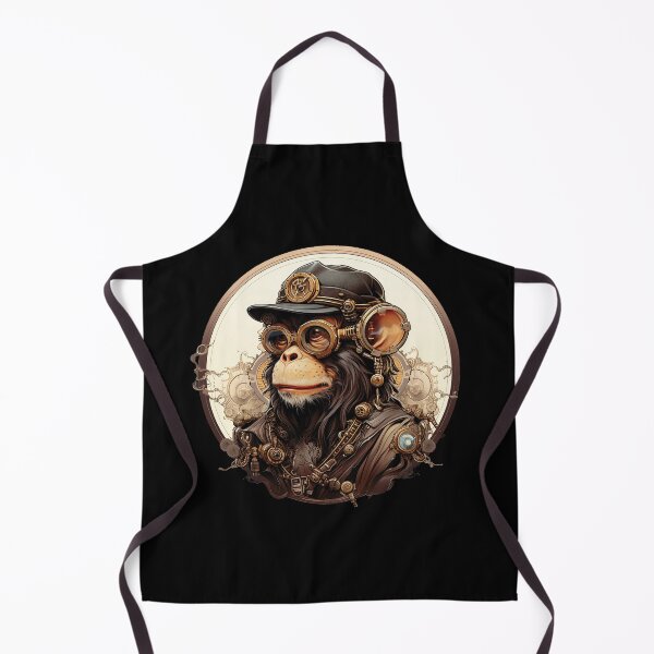 Item preview, Thoughtful Monkey in Clockwork designed and sold by Animaori.