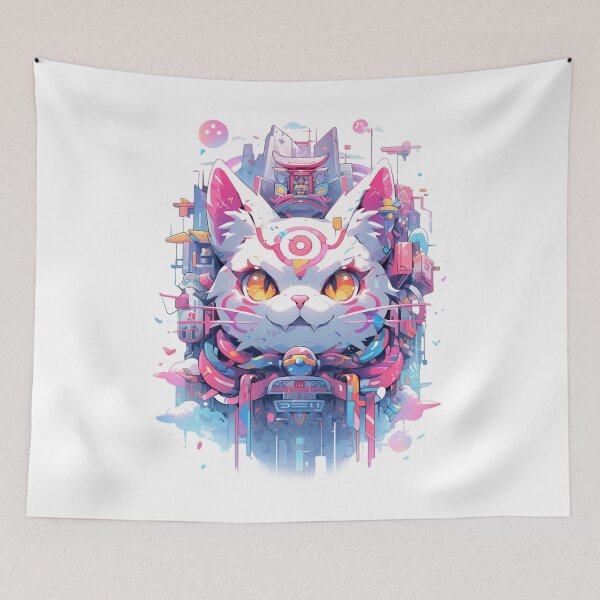 Item preview, LUCKY CAT japannese maneki neko designed and sold by kitidach-create.
