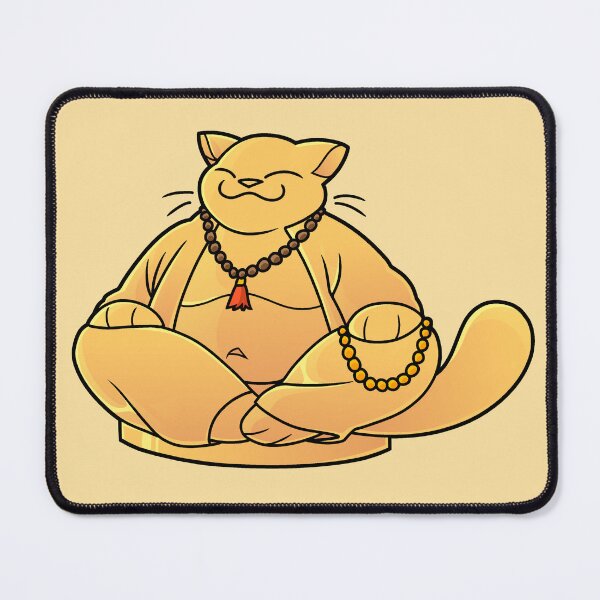 Item preview, Buddha Cat designed and sold by ocdbird.