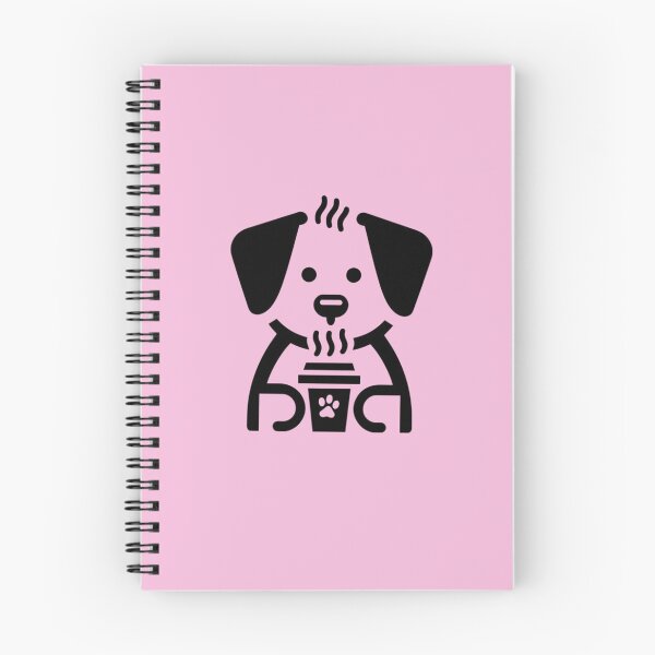 Item preview, Dog Icon Drinking Coffee  designed and sold by SnuggleSafari.