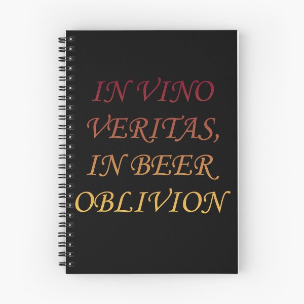 Item preview, In vino veritas, in beer oblivion  designed and sold by Megaera8.