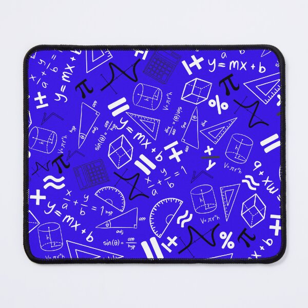 Item preview, mathematics teacher funny teaching maths blue pattern designed and sold by DesignYourWaystore.
