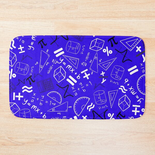 Item preview, mathematics teacher funny teaching maths blue pattern designed and sold by DesignYourWaystore.