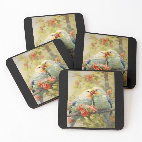 Item preview, Couple Of Parrot designed and sold by Timothystore-.