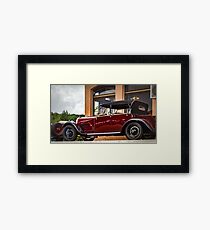 September 15, 2017. Gresswiller, Bas-Rhin, France Framed Print