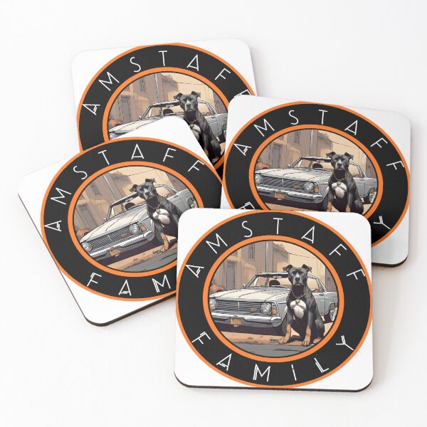 Item preview, American Staffordshire terrier Family designed and sold by GoodyPaws.