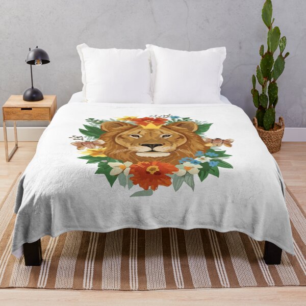 Item preview, Floral Majestic Lioness  designed and sold by Verycutethings.