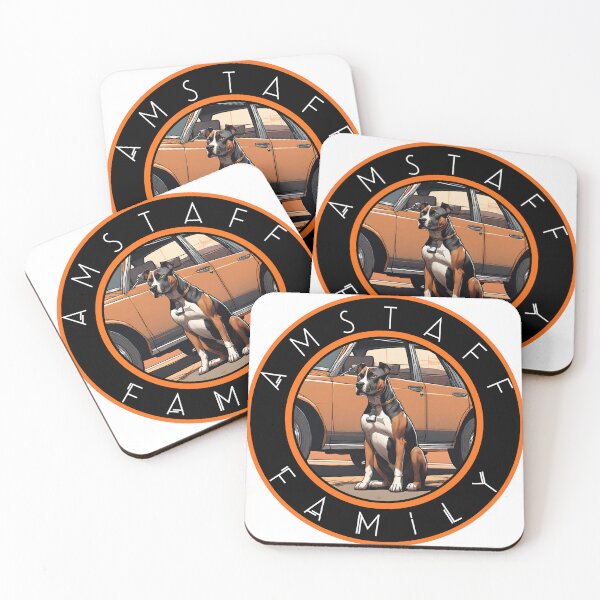 Item preview, American Staffordshire terrier Family designed and sold by GoodyPaws.