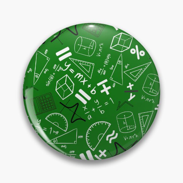 Item preview, mathematics teacher funny teaching maths green pattern designed and sold by DesignYourWaystore.