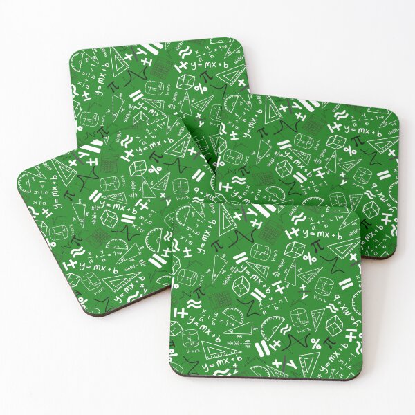 Item preview, mathematics teacher funny teaching maths green pattern designed and sold by DesignYourWaystore.