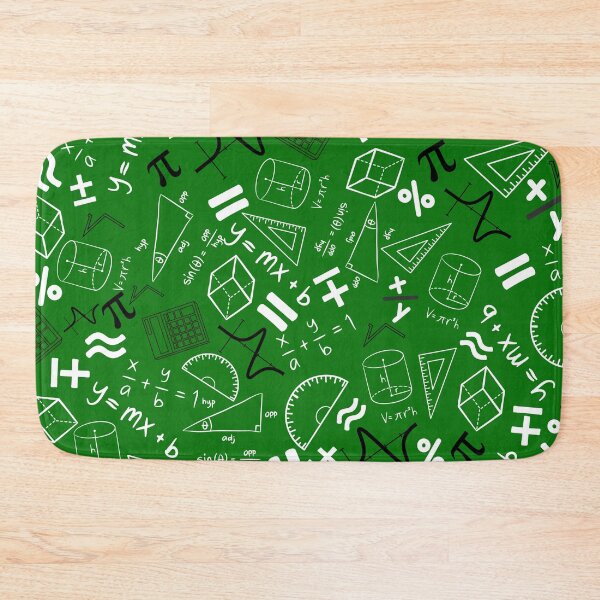Item preview, mathematics teacher funny teaching maths green pattern designed and sold by DesignYourWaystore.