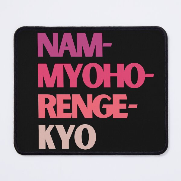 Item preview, Nam-Myoho-Renge-Kyo (pinks & beige)  designed and sold by barronangMedia.